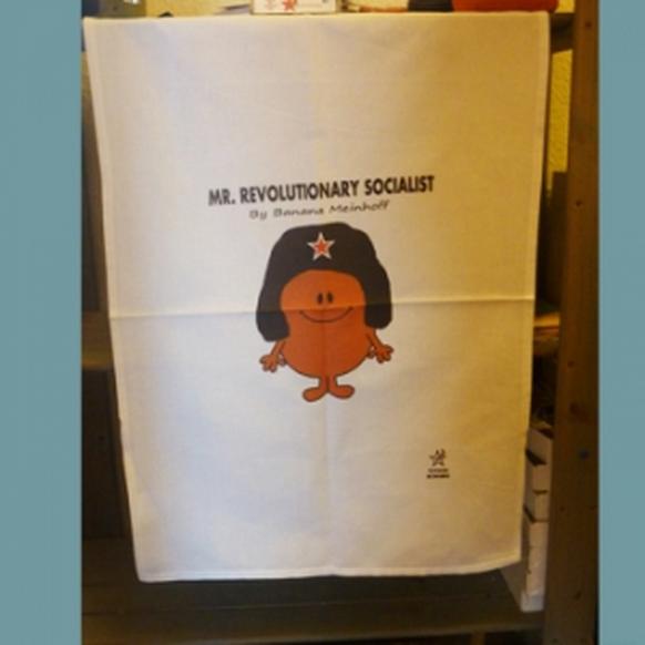 Mr Revolutionary Socialist Tea Towel